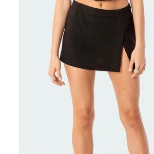 Edikted Dasha Micro Skirt NWT Black